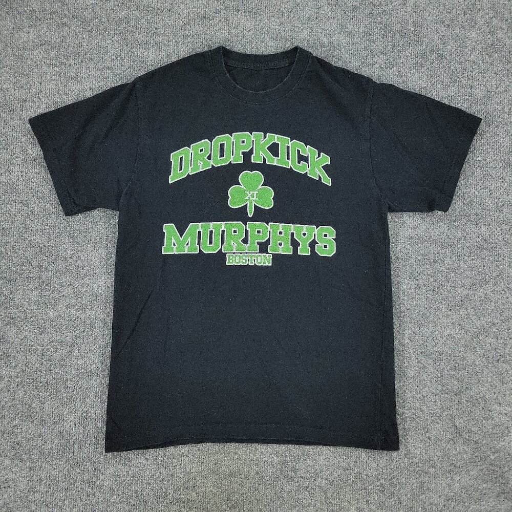 Dropkick Murphys Shirt Men's XS Boston Black Rock Band Graphic Tee Short Sleeve